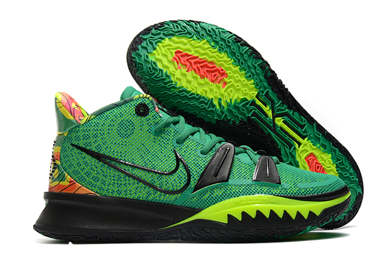 Men's Running weapon Kyrie Irving 7 Green Shoes 0010